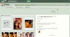 Desktop Screenshot of imvugasp.deviantart.com