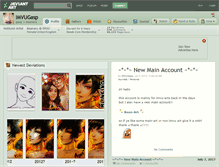 Tablet Screenshot of imvugasp.deviantart.com