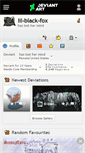 Mobile Screenshot of lil-black-fox.deviantart.com