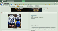 Desktop Screenshot of celtysshadow.deviantart.com