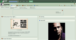 Desktop Screenshot of deladsign.deviantart.com
