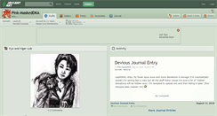 Desktop Screenshot of pink-maskeddka.deviantart.com