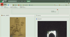 Desktop Screenshot of myzc.deviantart.com