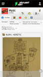 Mobile Screenshot of myzc.deviantart.com