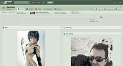 Desktop Screenshot of darkhalo.deviantart.com