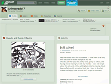 Tablet Screenshot of animeprado17.deviantart.com