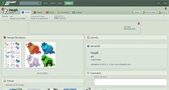 Desktop Screenshot of maygik.deviantart.com