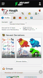 Mobile Screenshot of maygik.deviantart.com