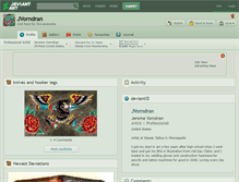 Tablet Screenshot of jvorndran.deviantart.com