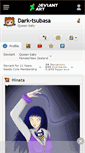 Mobile Screenshot of dark-tsubasa.deviantart.com
