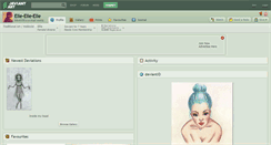 Desktop Screenshot of elle-elle-elle.deviantart.com
