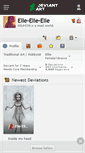 Mobile Screenshot of elle-elle-elle.deviantart.com