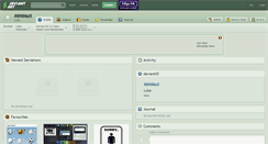 Desktop Screenshot of minimox.deviantart.com