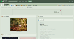 Desktop Screenshot of jarataku.deviantart.com