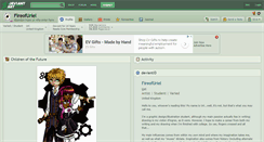 Desktop Screenshot of fireofuriel.deviantart.com