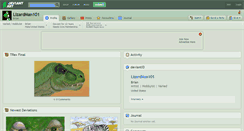 Desktop Screenshot of lizardman101.deviantart.com