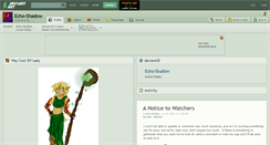 Desktop Screenshot of echo-shadow.deviantart.com