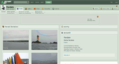 Desktop Screenshot of pandate.deviantart.com