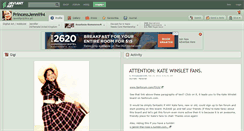 Desktop Screenshot of princessjennii94.deviantart.com