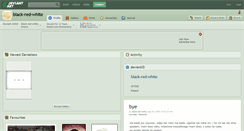 Desktop Screenshot of black-red-white.deviantart.com
