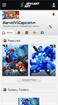 Mobile Screenshot of marvelvscapcom.deviantart.com