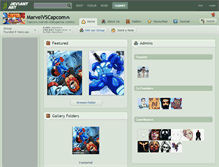 Tablet Screenshot of marvelvscapcom.deviantart.com