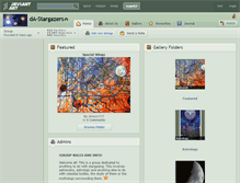 Tablet Screenshot of da-stargazers.deviantart.com