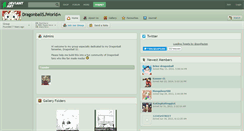 Desktop Screenshot of dragonballsjworld.deviantart.com