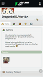 Mobile Screenshot of dragonballsjworld.deviantart.com