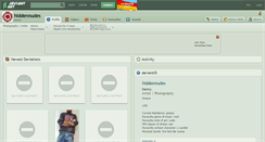 Desktop Screenshot of hiddennudes.deviantart.com