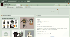 Desktop Screenshot of oyashirotan.deviantart.com