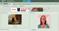 Desktop Screenshot of angelkate.deviantart.com