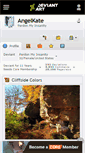 Mobile Screenshot of angelkate.deviantart.com