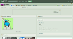Desktop Screenshot of my-storm.deviantart.com