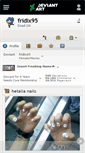 Mobile Screenshot of fridix95.deviantart.com