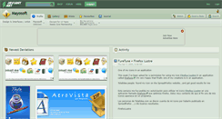 Desktop Screenshot of mayosoft.deviantart.com