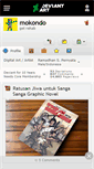 Mobile Screenshot of mokondo.deviantart.com