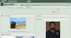Desktop Screenshot of gozerthecarpathian.deviantart.com