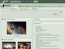 Tablet Screenshot of lucydrew.deviantart.com