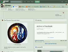 Tablet Screenshot of chiwayu.deviantart.com