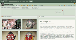 Desktop Screenshot of damocles-shop.deviantart.com