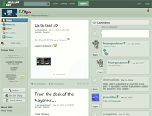 Tablet Screenshot of f-city.deviantart.com