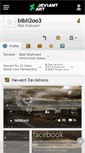 Mobile Screenshot of bibli2oo3.deviantart.com