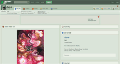 Desktop Screenshot of chove.deviantart.com