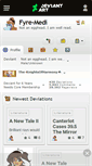 Mobile Screenshot of fyre-medi.deviantart.com