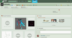 Desktop Screenshot of animluster.deviantart.com