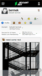 Mobile Screenshot of bermek.deviantart.com