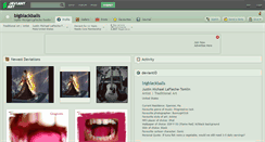 Desktop Screenshot of bigblackballs.deviantart.com