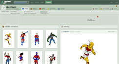 Desktop Screenshot of davehearn.deviantart.com