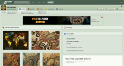Desktop Screenshot of kschaman.deviantart.com